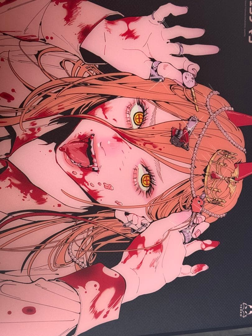 Arbiter Studio チェンソーマン パワー ガラス マウスパッド - メルカリ