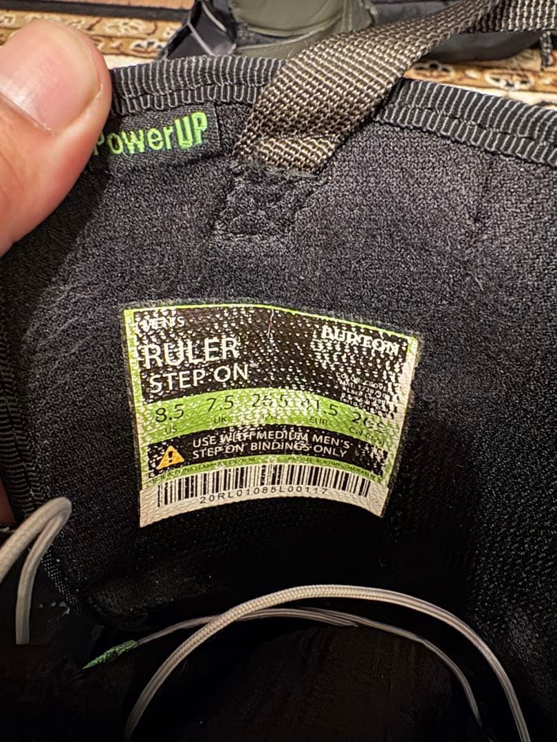 BURTON RULER STEP-ON ブーツ 26.5cm