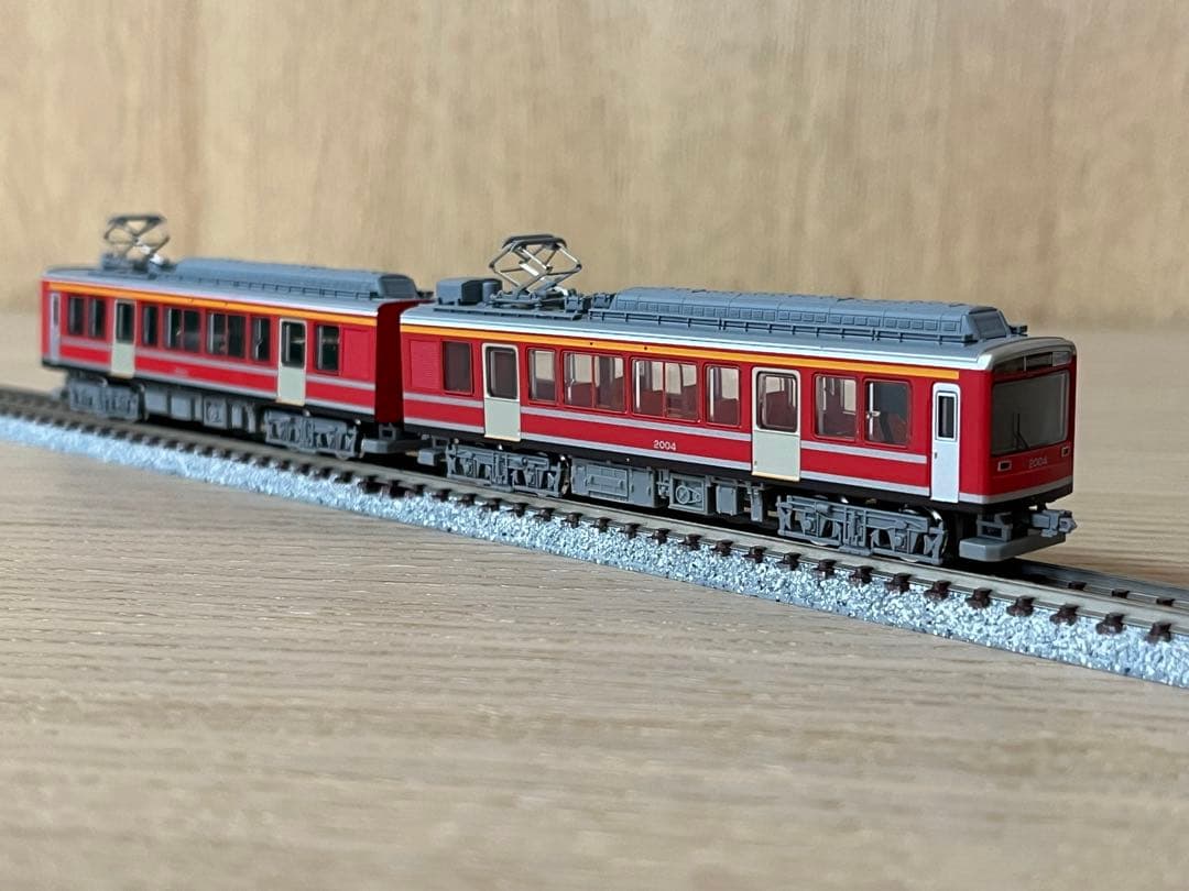 MODEMO 箱根登山鉄道2000形“レーティッシュ塗装“2両セット