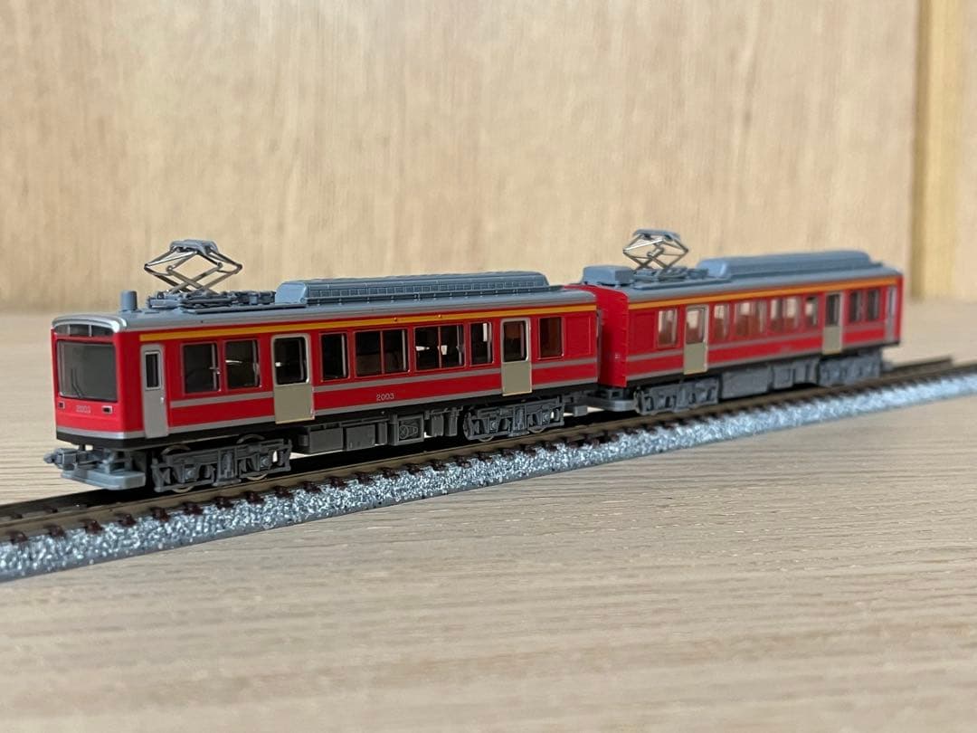 MODEMO 箱根登山鉄道2000形“レーティッシュ塗装“2両セット