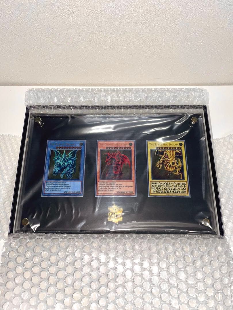 遊戯王 「三幻神」スペシャルカードセット（ステンレス製）日本