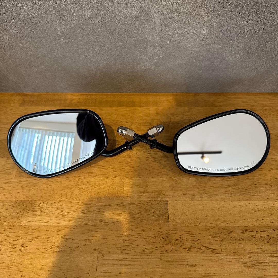 ローライダーST FXLRST 純正ミラー 2個セット ハーレー純正 Hurley（ハーレー） ハーレーバックミラー純正タイプ左右セット/車検