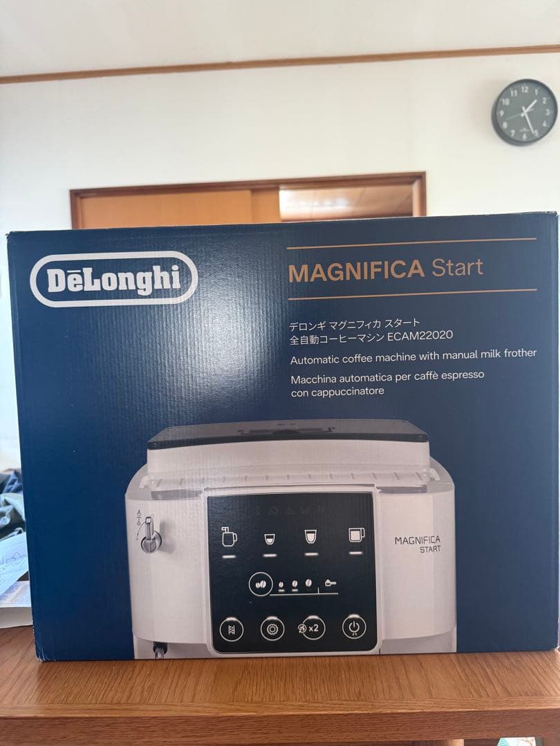 デロンギ マグニフィカスタート 全自動コーヒーマシン ECAM22020W デロンギ ECAM22020W 全自動コーヒーマシン マグニフィカ スタート