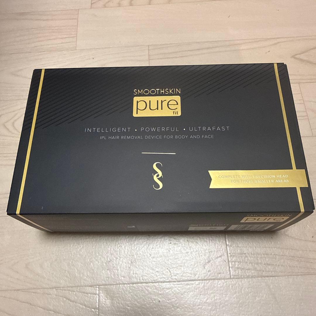 【新品未開封】スムーズスキン pure fit 家庭用光脱毛美容器 毎回再販売の声多数！人気家庭用脱毛器「スムーズスキン pure fit」を