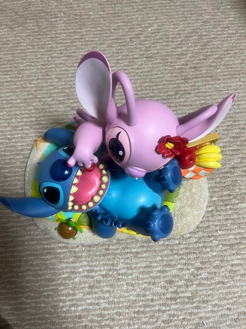 【極美品】626体限定品 リロ&スティッチ エンジェル ビッグフィギュア