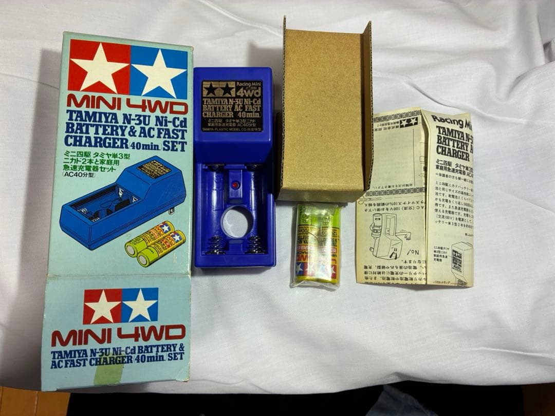 【当時物】ミニ四駆 ファイターマグナムVFX + スーパーアバンテ 箱付 +レア