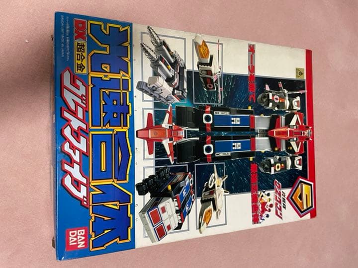 【絶版】【美品】【箱一部破れ】超合金　グレートファイブ　マスクマン 絶版】【美品】【箱一部破れ】超合金 グレートファイブ マスクマン