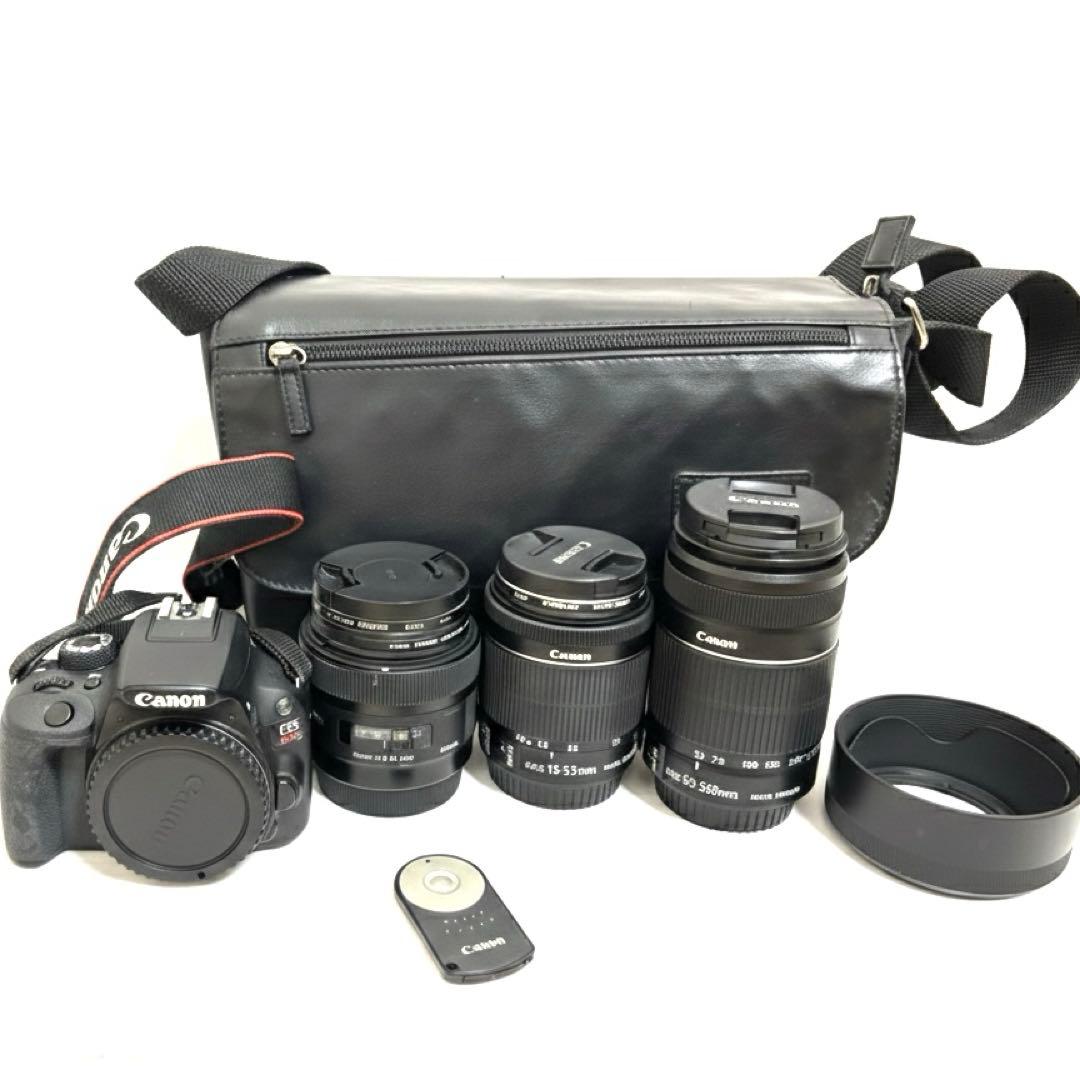 【値下げ可】Canon EOS Kiss X7 豪華レンズ3本＆バッグ付き CANON EOS Kiss X7 EF-S18-55 IS STM レンズキット 価格比較 - 価格.com