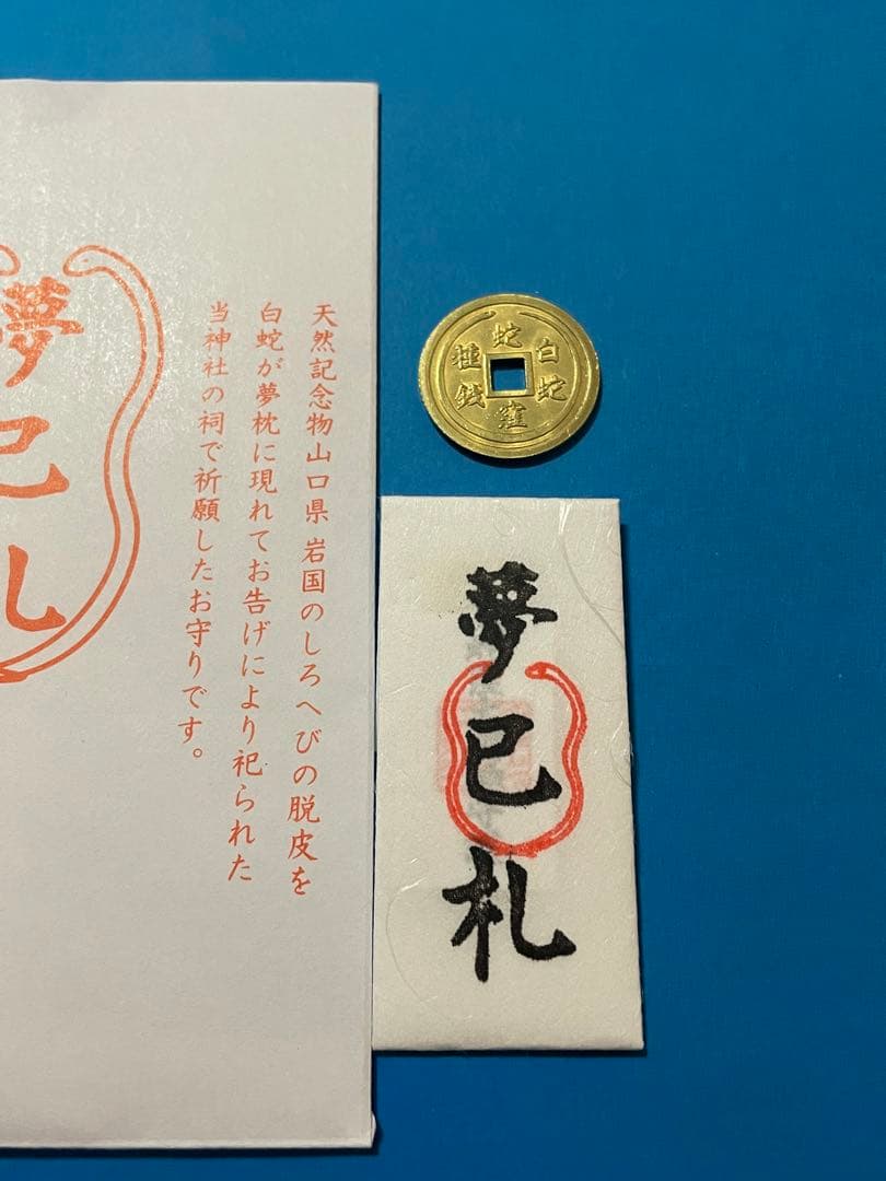 ○蛇窪神社 令和7年3月1日 初己巳の日拝受 夢巳札&種銭 御守り - メルカリ