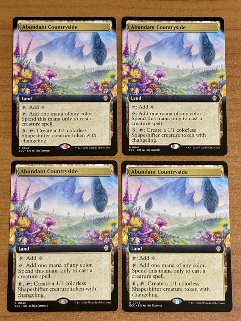 MTG 豊かな在郷/Abundant Countrysid 英語版 4枚 Abundant Countryside 豊かな在郷 MTG Lorwyn - メルカリ