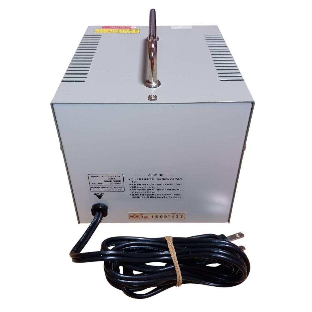 日章/NISSYO 海外旅行用変圧器 アップダウントランス SDX-1500U - メルカリ