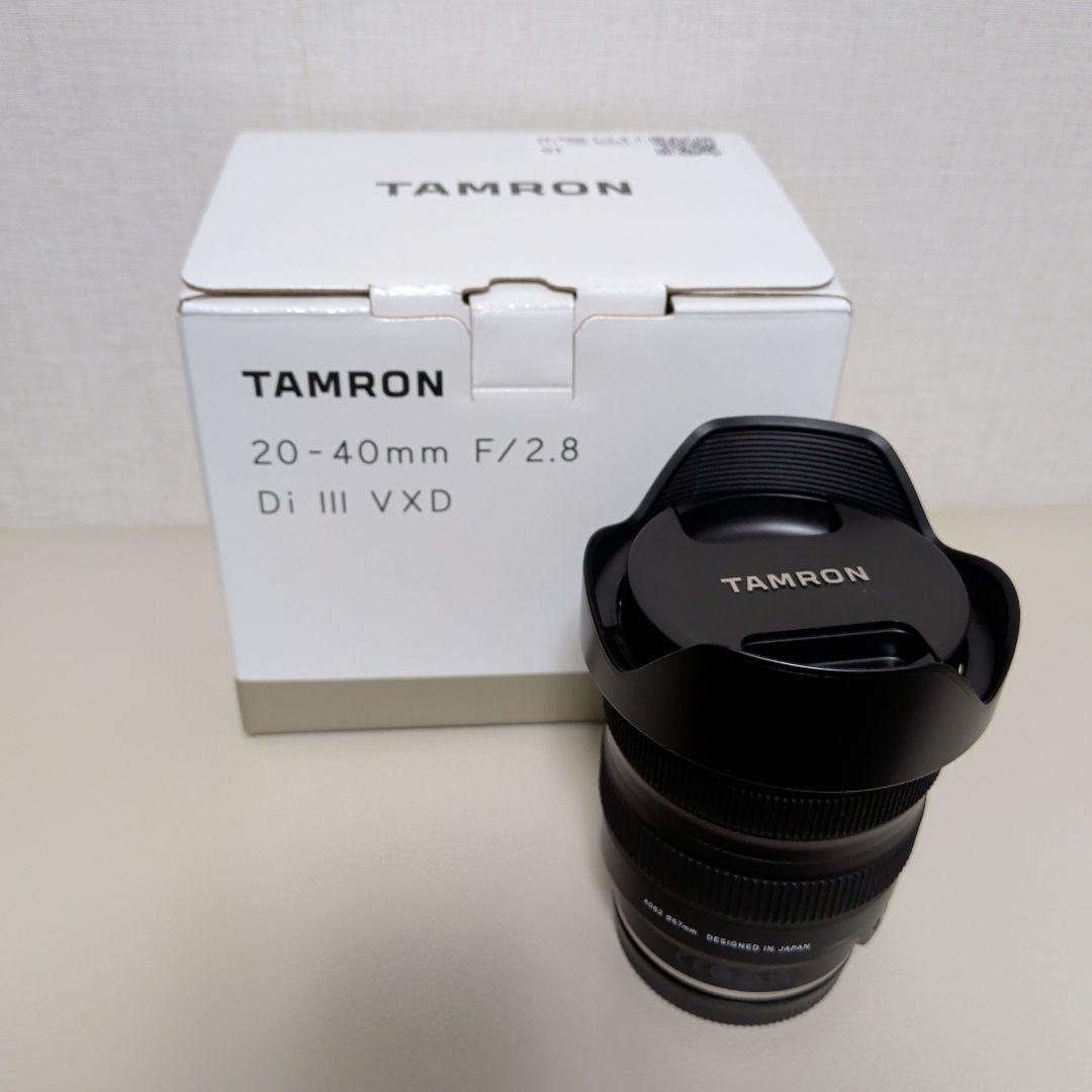 TAMRON 20-40 F2.8 Di Ⅲ VXD A062S ソニーユーザーが羨ましい！便利ズーム「TAMRON 20-40mm F/2.8 Di III