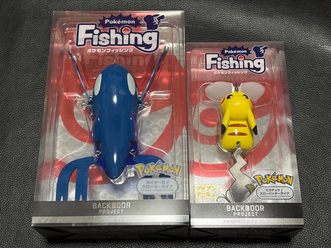 DUO ポケモンフィッシング カイオーガ、ピカチュウアイアンテール 2025年11月15日(土)より 全国の釣具店にて順次発売予定！ほかの