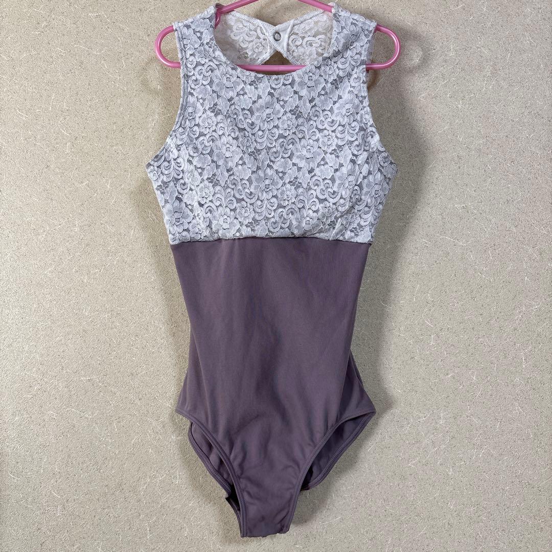 stina/s/花柄 Vネック レオタード