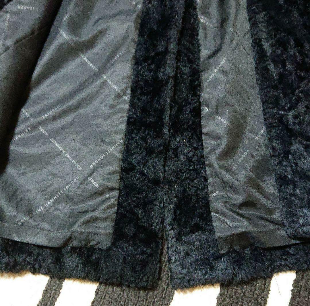 美品】KATHARINE HAMNETT LONDON エコファーコート М