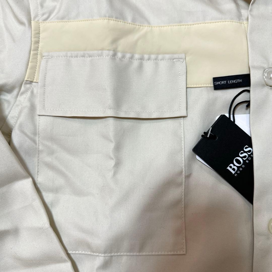 新品 HUGO BOSSヒューゴボス オーバーシャツ シャツジャケット サイズ