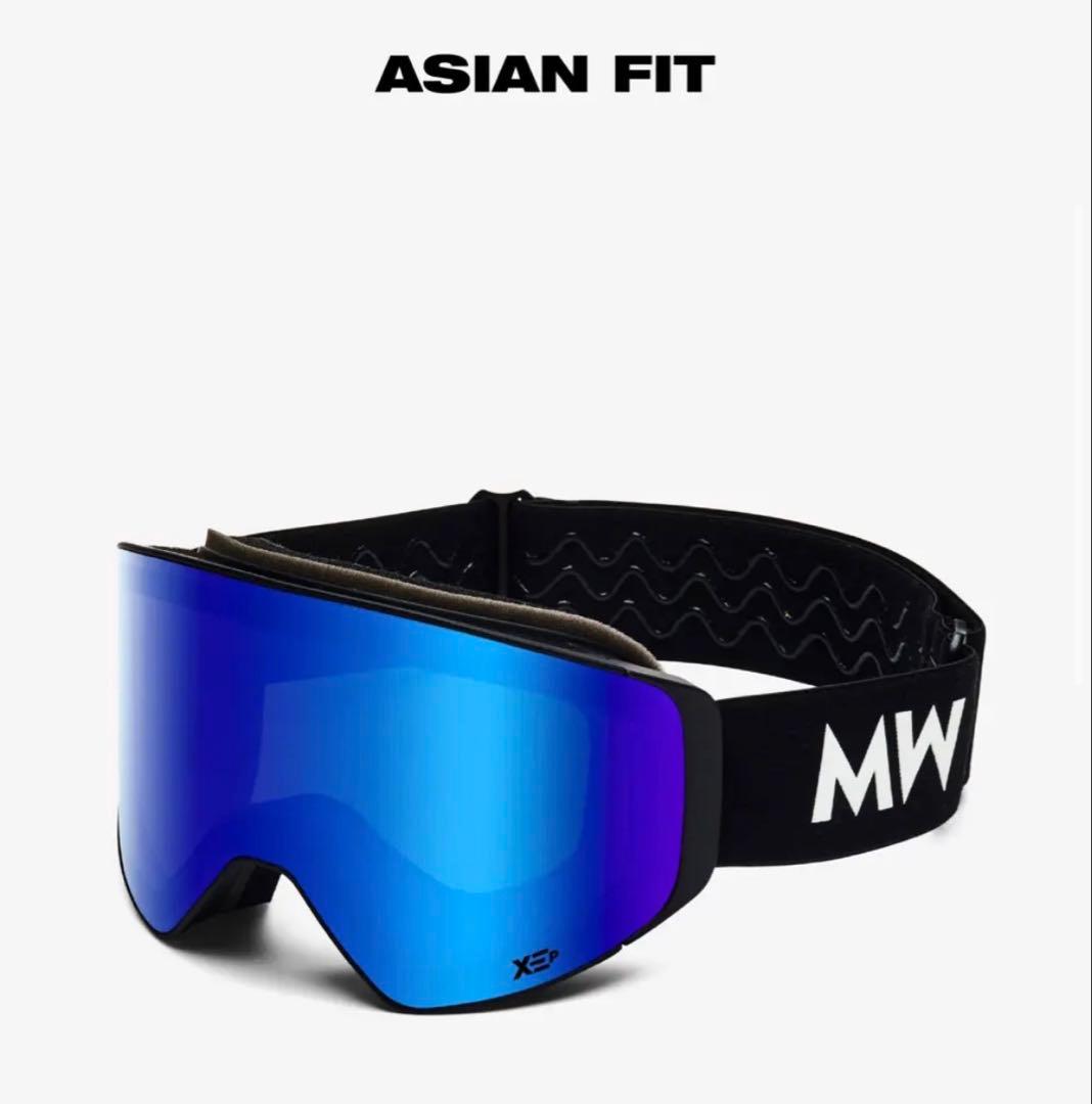 messyweekend CLEAR XEP メシーウィークエンドスノーゴーグル MESSYWEEKEND - CLEAR XEP - ASIAN FIT / Army XEp Blue | Kindustry