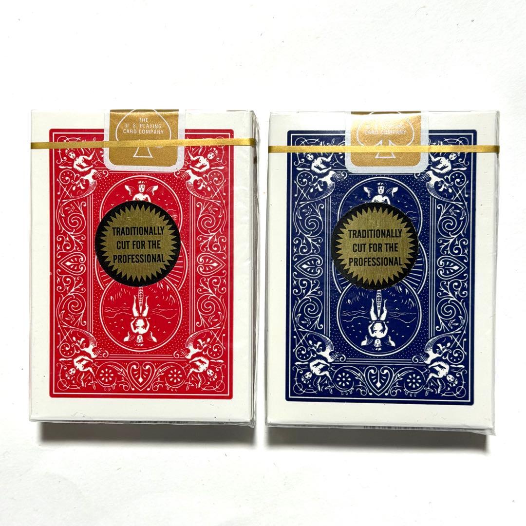 バイシクル・ゴールド・スタンダード（赤・青）2組 - メルカリ