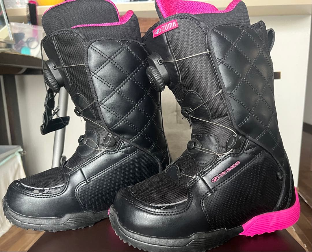 ZUMA ツマ スノーボードブーツ ダイヤル式 22.5 - メルカリ