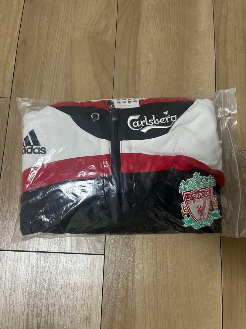 07/08リバプール adidas ビンテージウィンドブレーカー - メルカリ