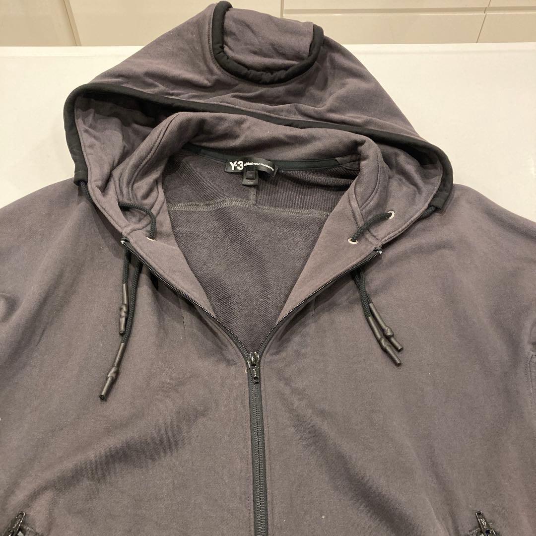 最終価格Y-3 フード付きパーカー L/6 ダークグレー 最終価格Y-3 フード付きパーカー L/6 ダークグレー - メルカリ