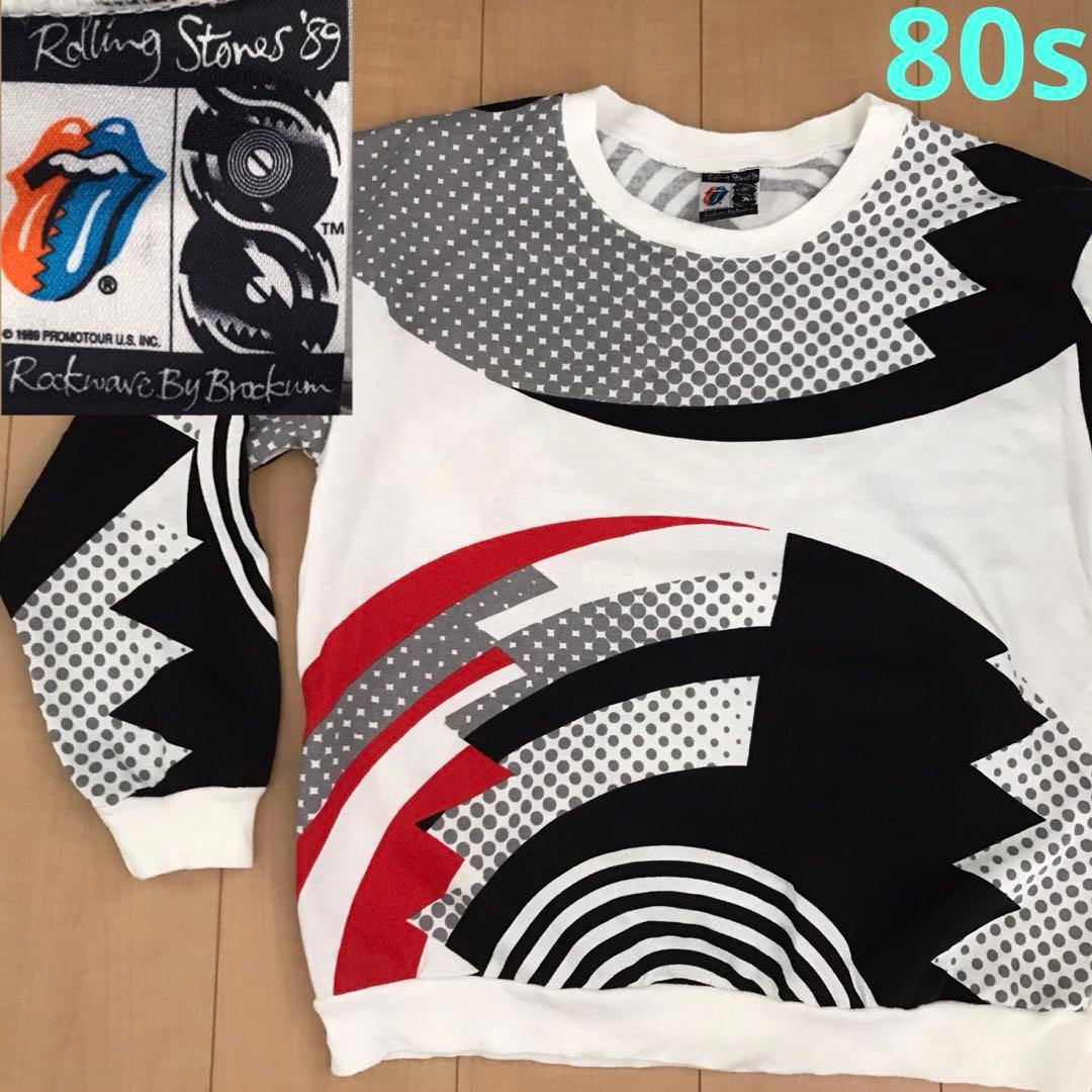 激レア スウェット ローリングストーンズ Rolling Stones 89年製