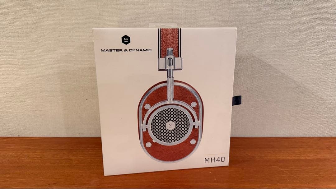 Master & Dynamic MH40 ヘッドフォン Master & Dynamickから、40mmチタンドライバーを搭載した「MH40