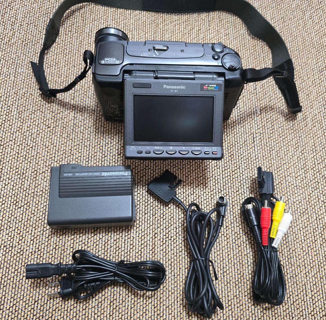 n*o様 録画／再生動作OK Panasonc NV-DR1 ACアダプタ AV