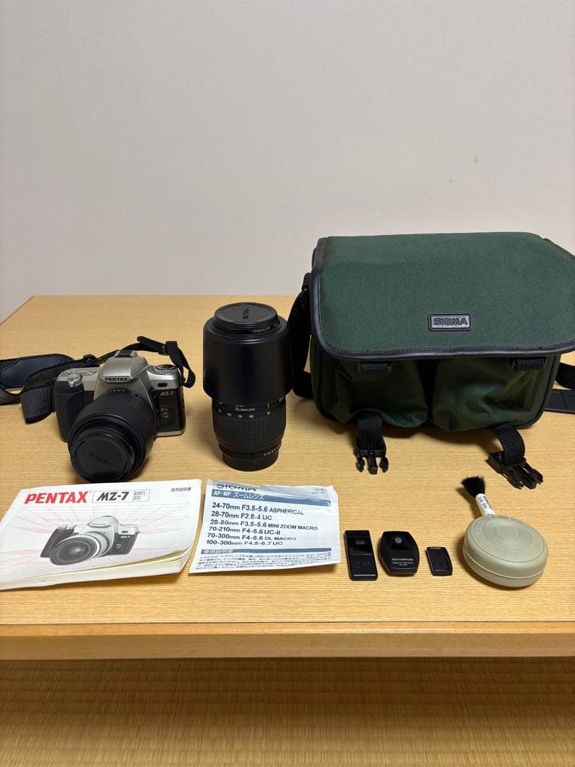 PENTAX MZ-7 デジタル一眼レフ カメラセット ペンタックス フイルムカメラ 初心者 中古 一眼レフ PENTAX mz-7
