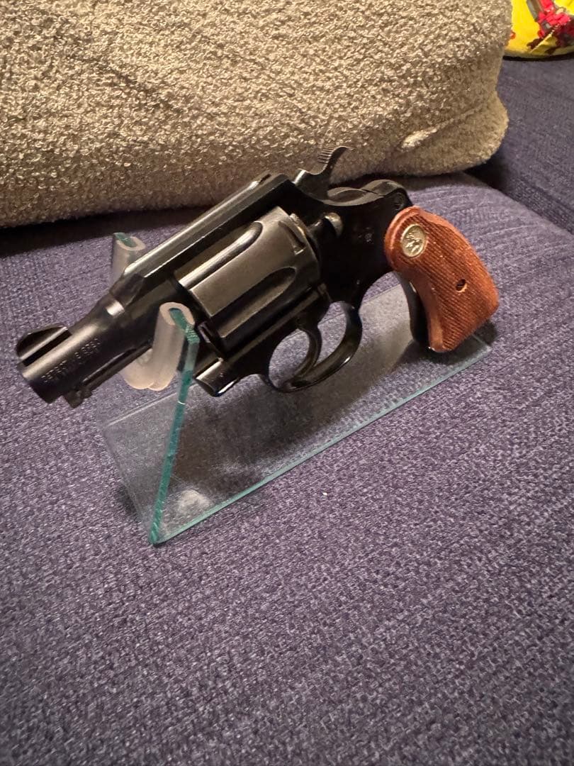 タナカ　コルトディテクティブスペシャル ペガサスシステムガスガン　木製グリップ タナカ ガスガン コルト ディテクティブスペシャル ガスリボルバー