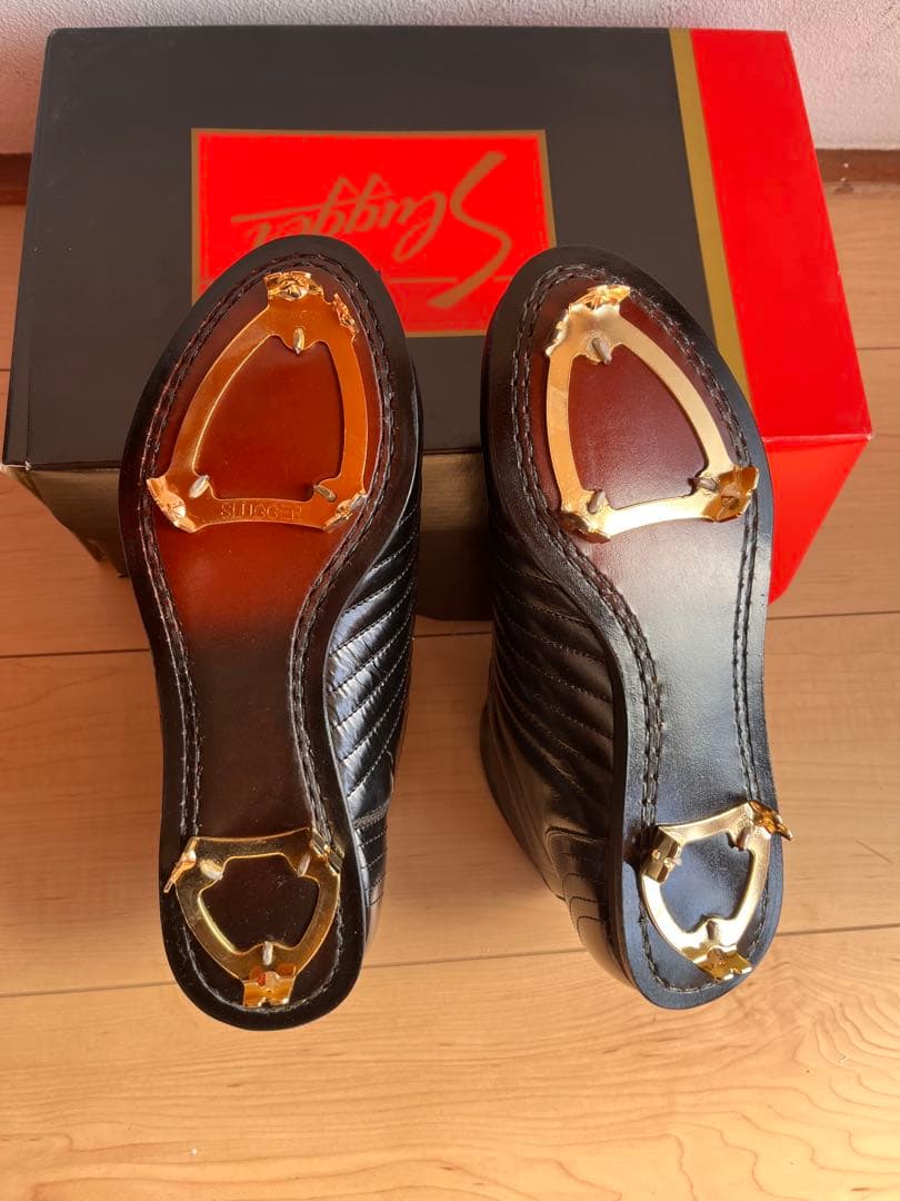 【未使用本革】久保田スラッガー 野球スパイク 26.5cm 金具 D-163