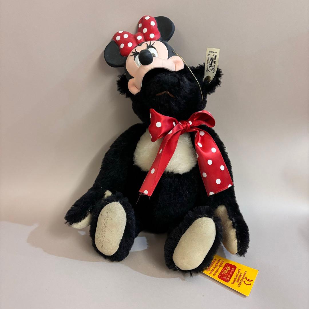 シュタイフ　アンティーク　コンベンション　限定 ミニーマウス 限定 steiff シュタイフ ミッキーマウス ミニー マスク テディベア