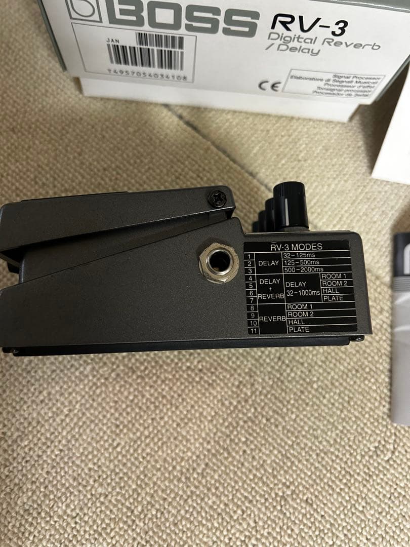 BOSS RV-3 デジタルリバーブ/ディレイ - メルカリ
