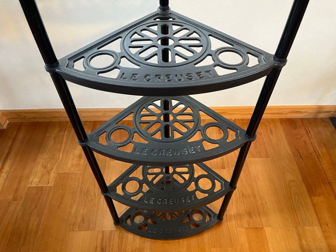 ⭐︎送料無料⭐︎ Le Creuset ルクルーゼ ポットスタンド ブラック