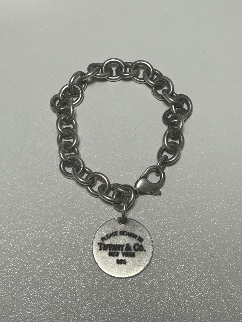 Tiffany & Co. 925シルバー チェーンブレスレット TIFFANY&Co.（ティファニー） 925 アンカーチェーン ブレスレット