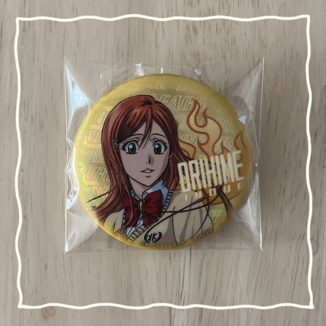 日*1様 BLEACH ブリーチ クリスタライト カンバッジ 井上織姫 希少 激 FaNeMa / BLEACH ふりむきゅん 缶バッジ 井上織姫