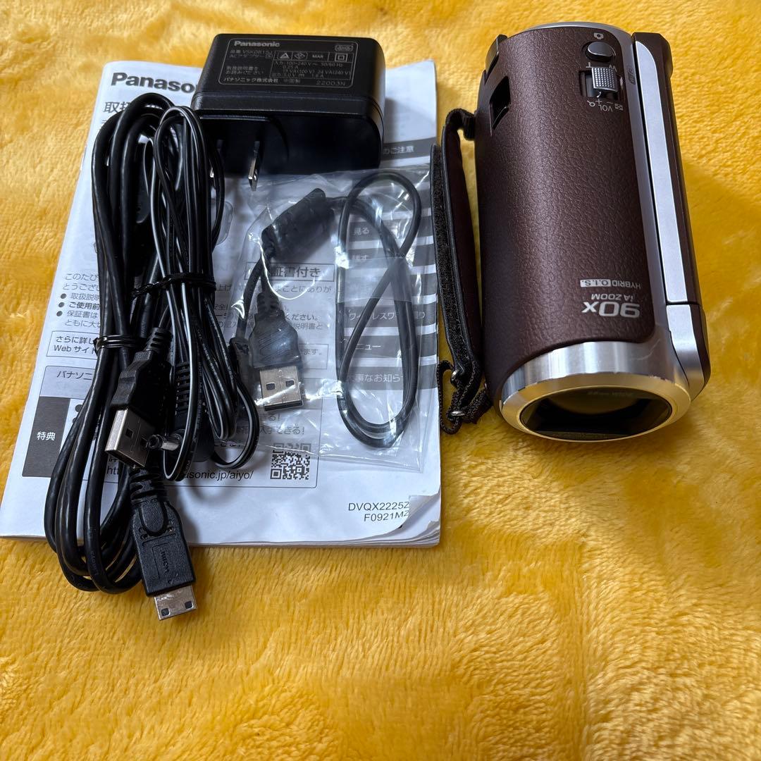 23年製　W590MS パナソニック　ビデオカメラ レンタル] Panasonic デジタルビデオカメラ HC-W590MS ホワイト