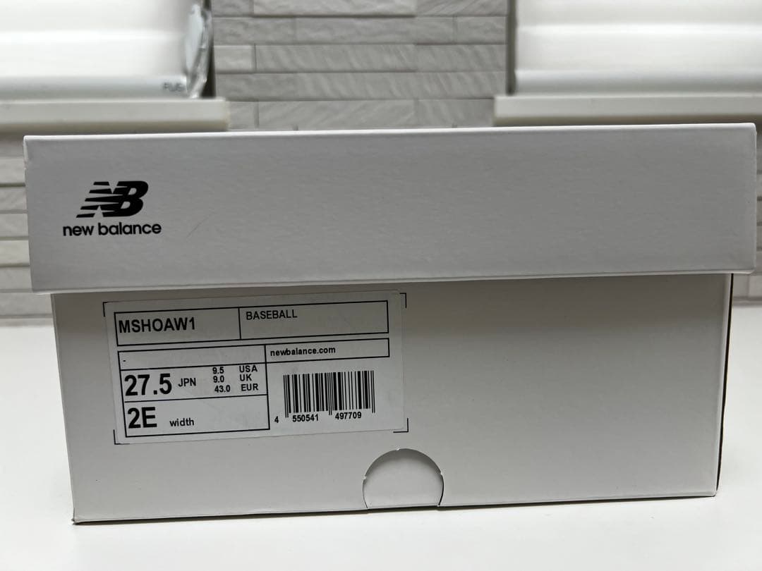 New Balance ホワイト 27.5cm 2E 大谷翔平MSHOAW1