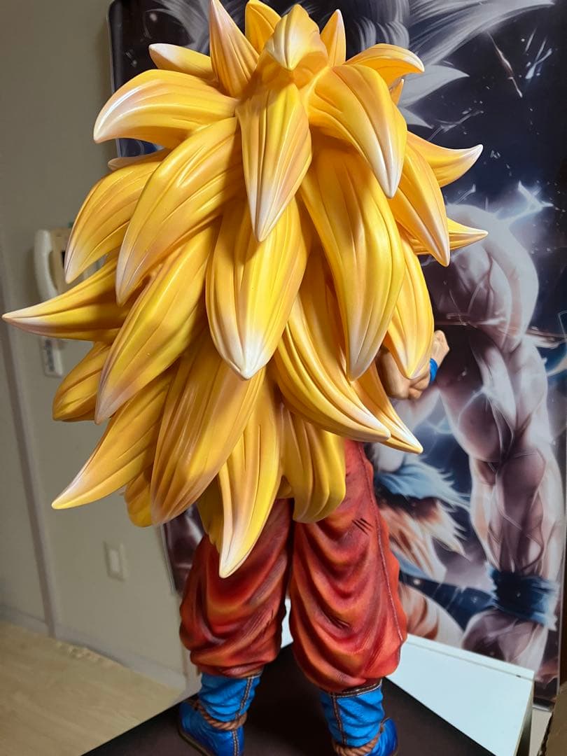 孫悟空 超サイヤ人3 フィギュア 大型 新品 54cm 海外品