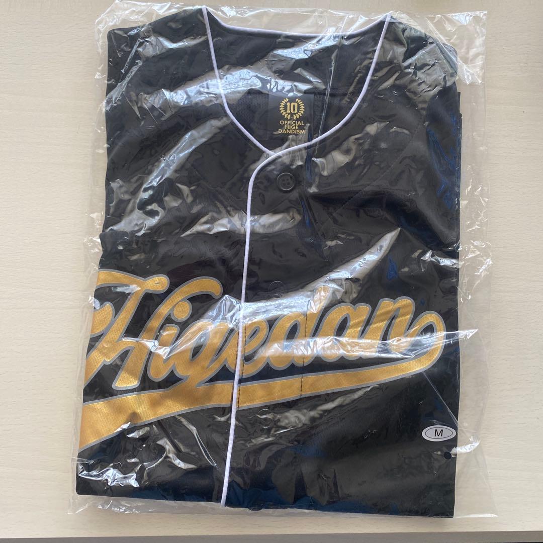 ヒゲダン　10周年　Mサイズ ベースボールシャツ