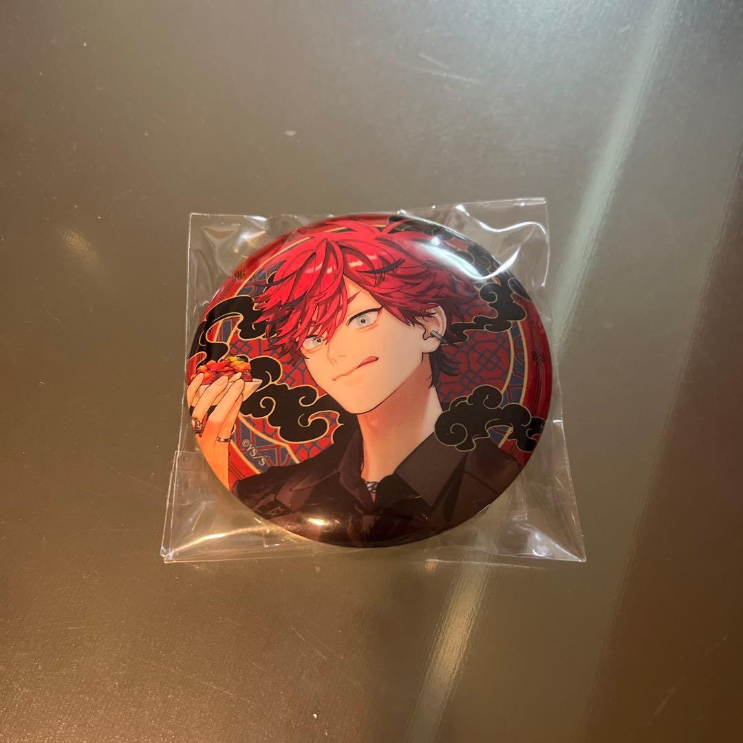 チェーン付き缶バッジ アルマ 近すぎて美しい極近店 極楽街 ジャンプ