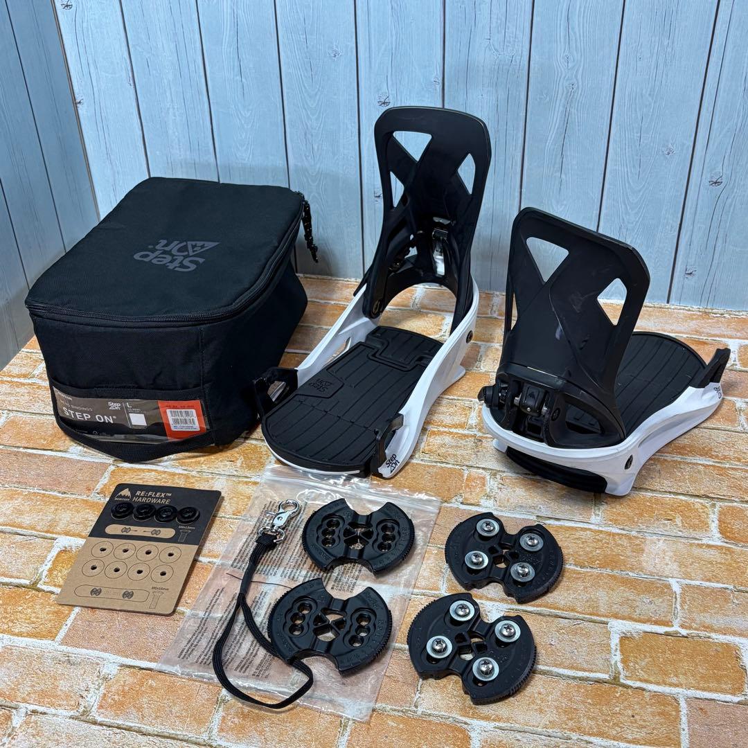 BURTON STEPON Lサイズ MENS ケース付き 楽天市場】burton step on（サイズ（スノーボードビンディング）L）の通販