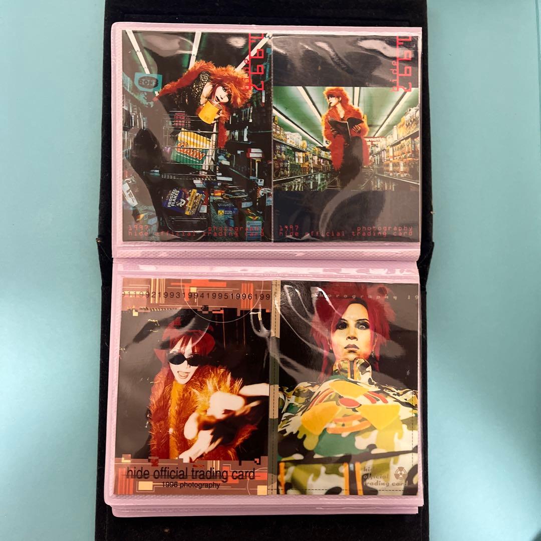1996年 hide トレーディングカードセット値下げ交渉○