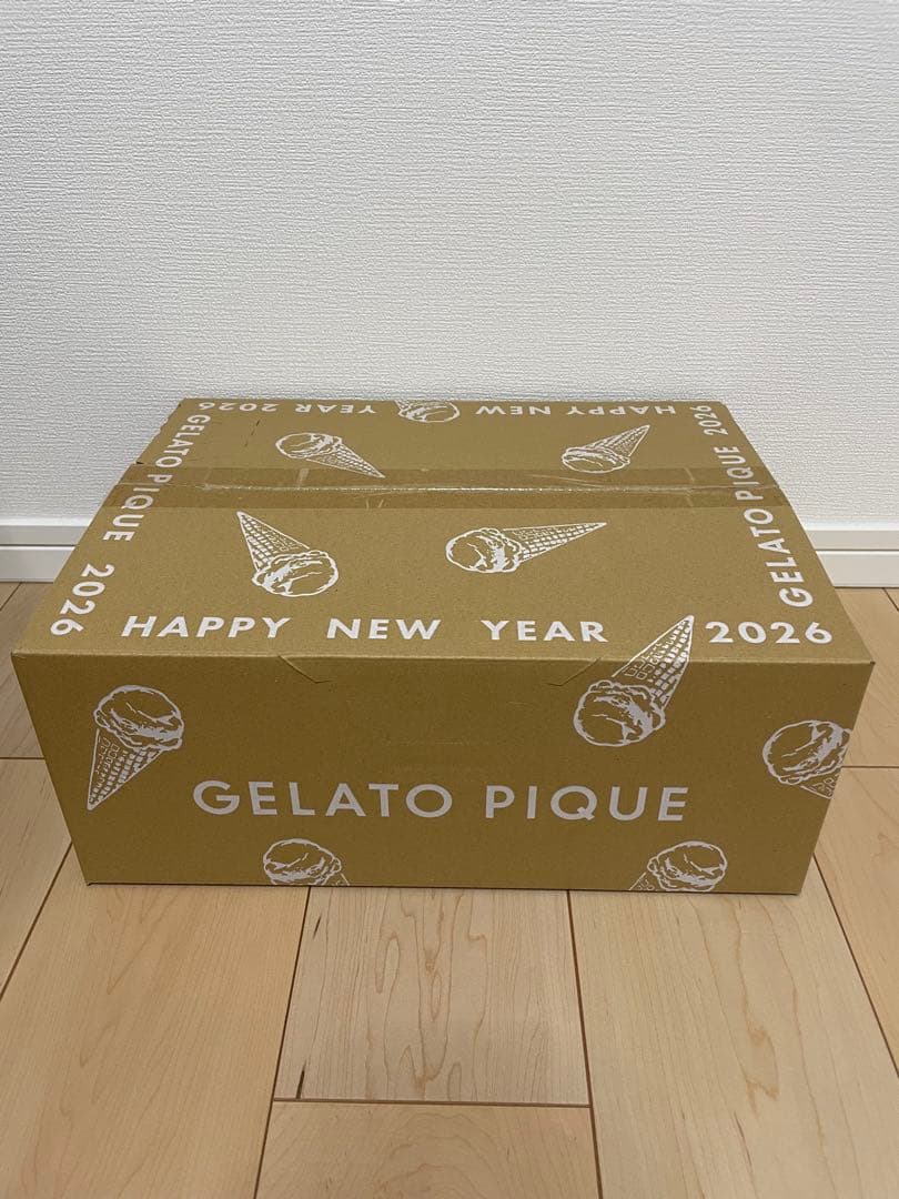 【新品未使用】2026 ジェラートピケ 福袋 B 全5点 Amazon.co.jp: [ジェラート ピケ] 2026年HAPPY BOX B 5点セット
