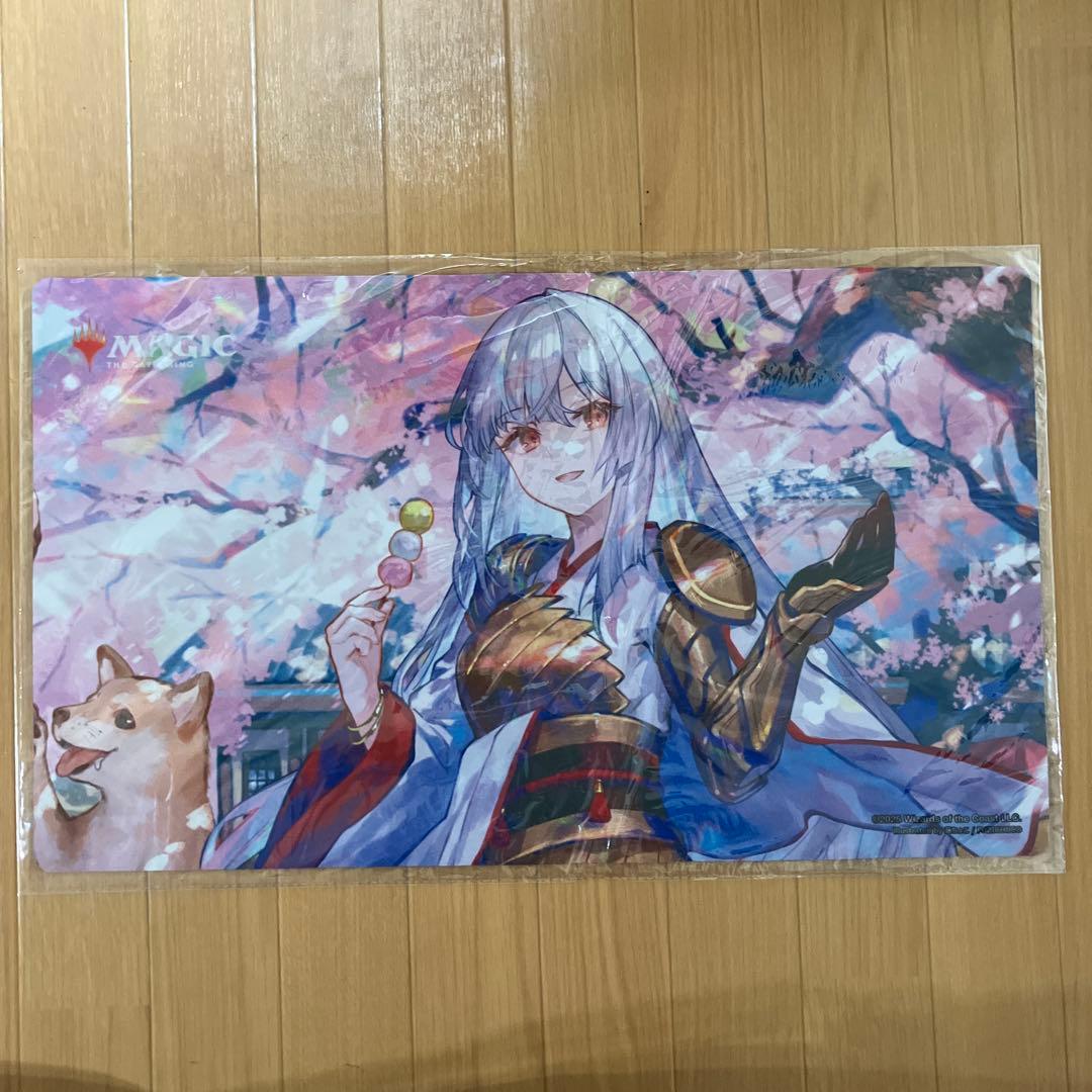 MTG 放浪皇のお花見キャンペーン 放浪皇 プレイマット 藤ちょこ先生 放浪皇のお花見キャンペーン』4/4〜6/5実施「あたりシール」で藤ちょこ