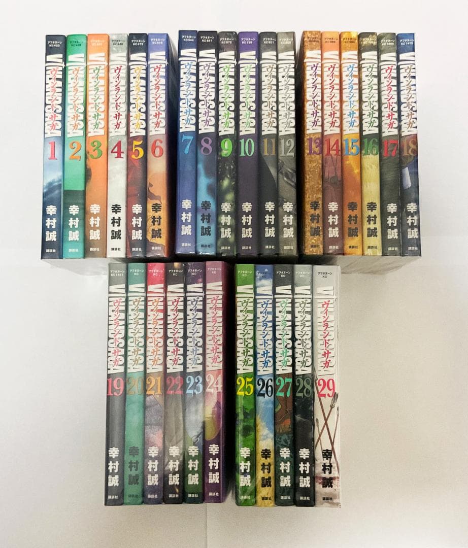ヴィンランド・サガ 全巻セット【1〜29巻】 ヴィンランド・サガ(29冊セット)第 1〜29 巻 レンタル落ち 全巻セット