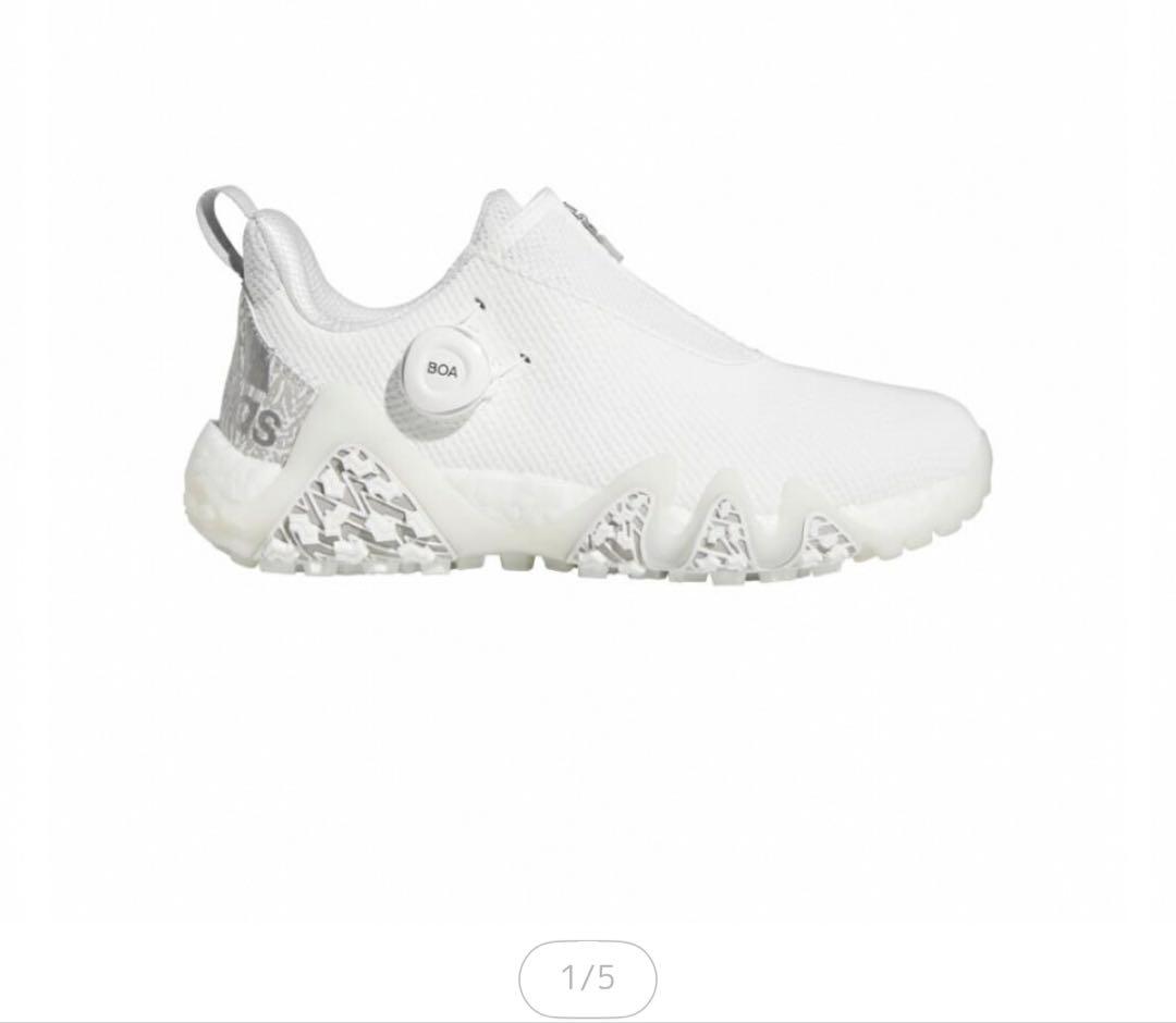adidas ホワイト コードカオス　BOAシステム　23.5cm