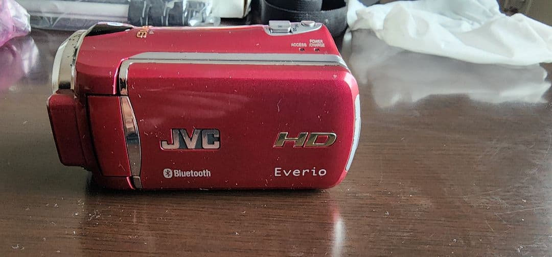 JVC Everio GZ-HM570 ビデオカメラ 三脚付き!! - メルカリ