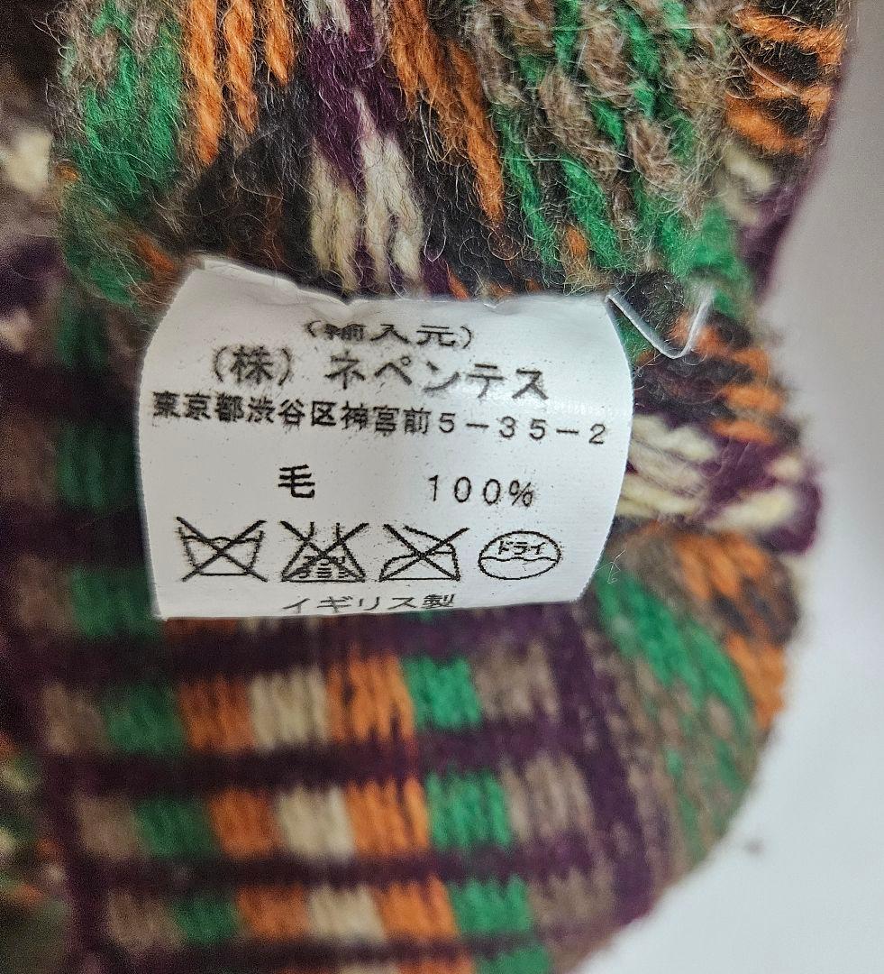 ネペンテス別注 JAMIESON'S ジャミーソンズ フェアアイル カーディガン