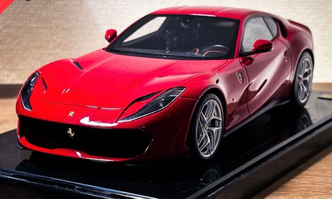 世界限定570台 BBR 1/18 フェラーリ 812superfast試作品？ BBR Models Ferrari 812 Superfast Review - YouTube